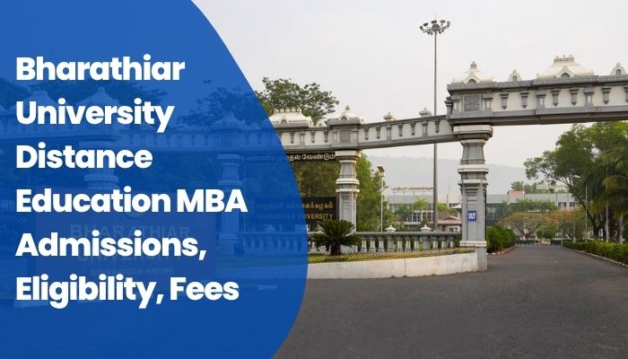 Bharathiar University Distance Education MBA