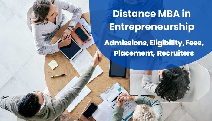 Distance MBA in Entrepreneurship