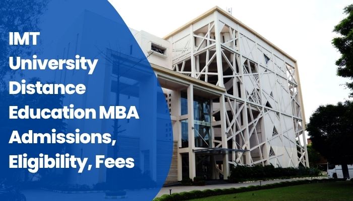 IMT Ghaziabad Distance Learning MBA