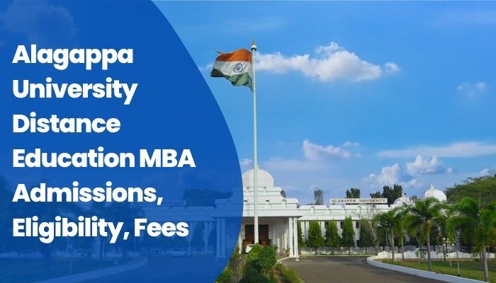Alagappa University Distance Education MBA