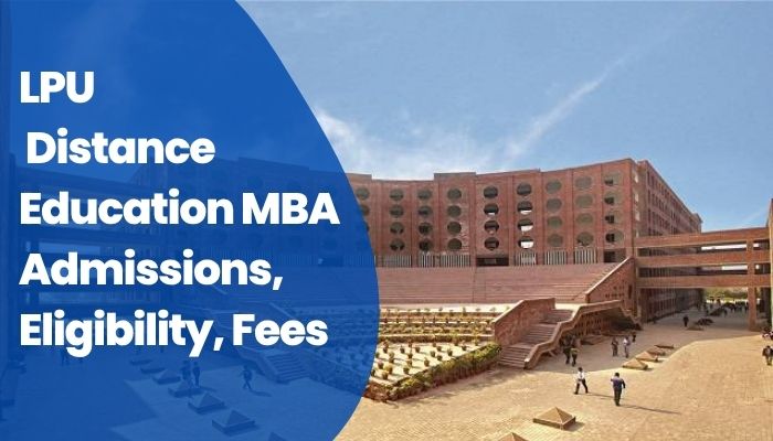LPU Distance MBA